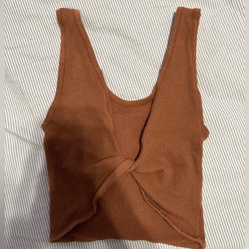 Urban Outfitters viral cross ribbed bralette size XS/S